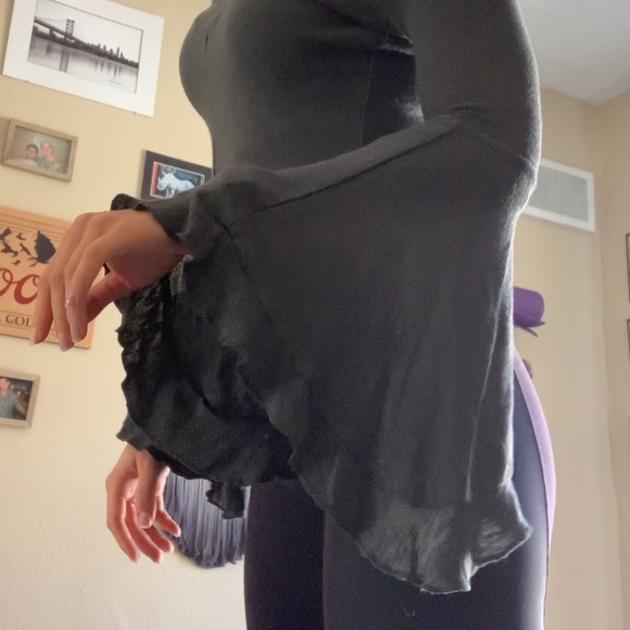 Green Free People Long sleeve - Picture 4 of 12